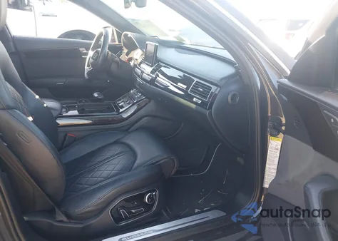 2017 Audi A8 L 4.0T Sport z USA, uszkodzony, nr VIN WAU43AFD2HN021047